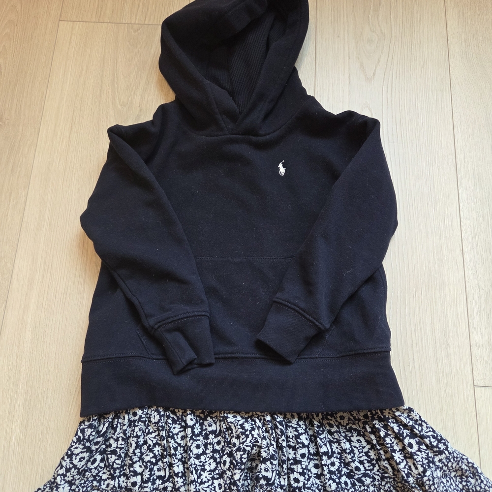 Ralph Lauren Kids Black Hoodie